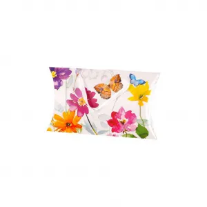 Papierová darčeková krabička TORO 30x18cm kvety
