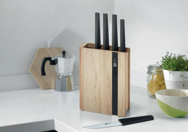 Amefa 5-dielna sada kuchynských nožov v bloku EDGE