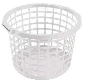 Plastový guľatý kôš na čistú bielizeň HEIDRUN 46cm