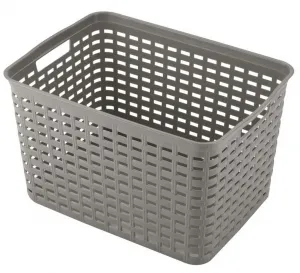 Plastový košík HEIDRUN 39x29x22cm MIX farieb