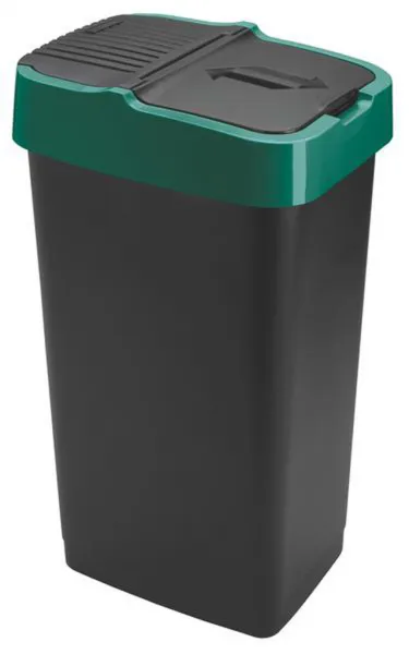 Plastový kôš na odpadky HEIDRUN 35l Možnosť: MODRÁ