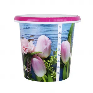 Plastové vedro s dekorom 10 l