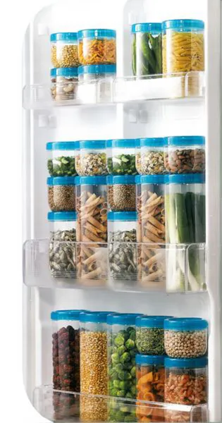 LOCKNLOCK Dóza na potraviny Interlock 500 ml, modrá
