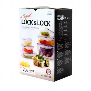 LOCKNLOCK Dóza na potraviny Lock, set 7 ks