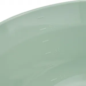 Plastová misa s výlevkou KEEEPER 6l zelená