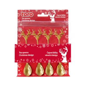 Čajová lyžička TORO 4ks vianočný los