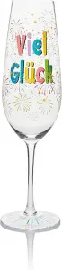 Weltbild XXL sklenice na sekt Hodně štěstí, 740 ml