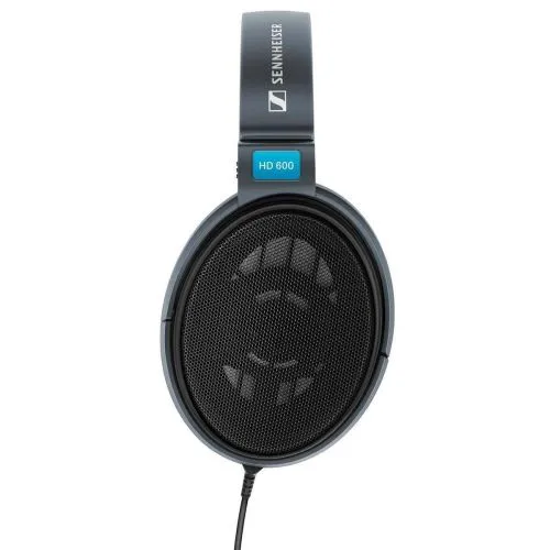 Káblové slúchadlá do uší Sennheiser HD 600 s odnímateľným káblom, čierna EU