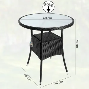 Záhradný stolík D5691 Dekorhome