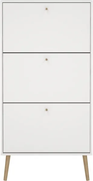 Tvilum Botník Boazy 70 cm bílý