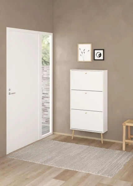 Tvilum Botník Boazy 70 cm bílý