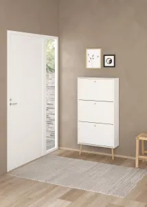 Tvilum Botník Boazy 70 cm bílý