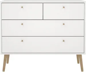FALCO Komoda Boazy 98 cm biela