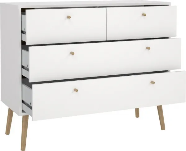 FALCO Komoda Boazy 98 cm biela