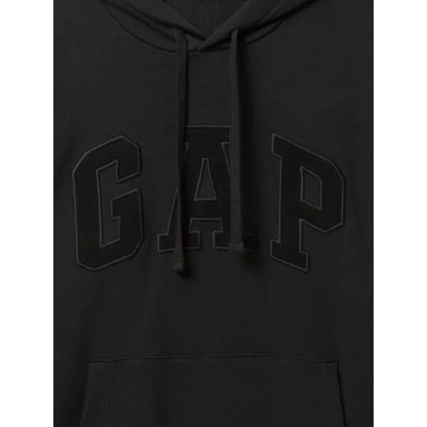 GAP V-FRCH HERITAGE LOGO Pánska mikina, tmavo sivá, veľkosť