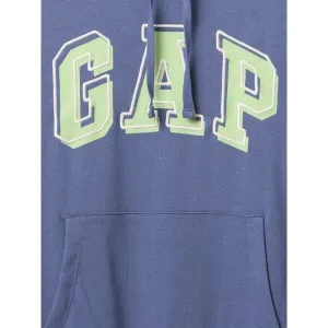 GAP V-FRCH HERITAGE LOGO Pánska mikina, modrá, veľkosť