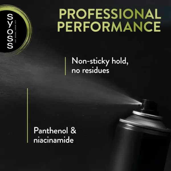 Syoss Strong Hold Hairspray silne tužiaci lak na vlasy 3v1 300 ml