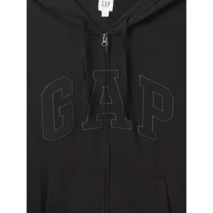 GAP V-FRCH HERITAGE LOGO Pánska mikina, čierna, veľkosť