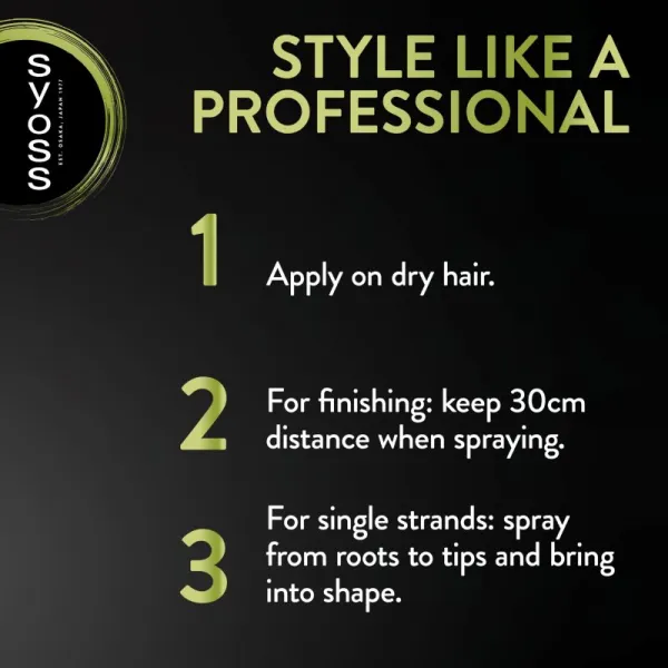 Syoss Strong Hold Hairspray silne tužiaci lak na vlasy 3v1 300 ml