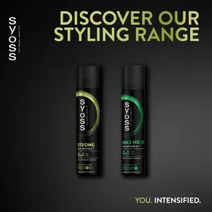Syoss Strong Hold Hairspray silne tužiaci lak na vlasy 3v1 300 ml