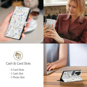 Tech-Protect Wallet knižkové puzdro na iPhone 16e, spring flowers