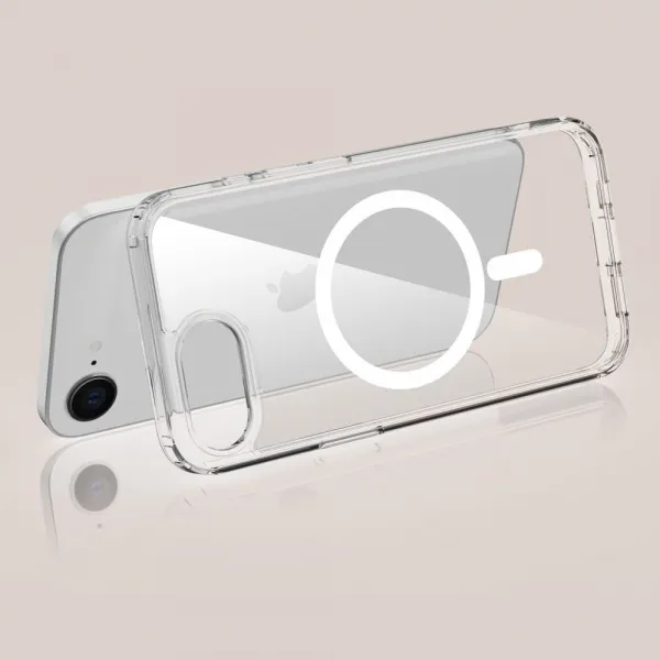 Tech-Protect Flexair Hybrid s MagSafe, iPhone 16e, priehľadný