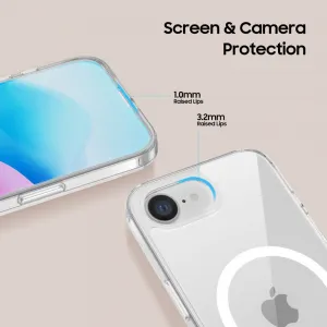 Tech-Protect Flexair Hybrid s MagSafe, iPhone 16e, priehľadný