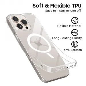 Tech-Protect Flexair MagSafe, iPhone 16e, priehľadný