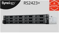 Synology RS2423+ RackStation (4C/Ryzen V1780B/3,35-3,6GHz/8GBRAM/12xSATA/2xUSB3.2/1xeSATA/2xGbE/1x10GbE/1xPCle)