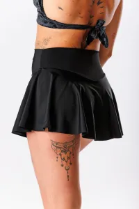 GoldBee Plavky Sťahovacie Sukňa Kalhotky Black Barva: Black, Velikost: M