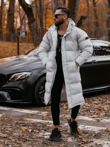 Olavoga Philadelphia kabát Farba: Svetlo sivá, Konfekčná veľkosť: L