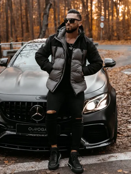 Olavoga Oliver kabát Farba: Khaki, Konfekčná veľkosť: L