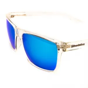HORSEFEATHERS Slnečné okuliare Merlin - crystal/mirror blue BLUE
