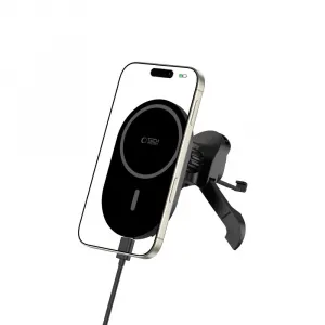 Tech-Protect V6 MagSafe Stable Vent držiak na mobil do auta 15W, čierny
