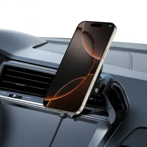Tech-Protect V5 MagSafe Stable Vent držiak na mobil do auta 15W, čierny