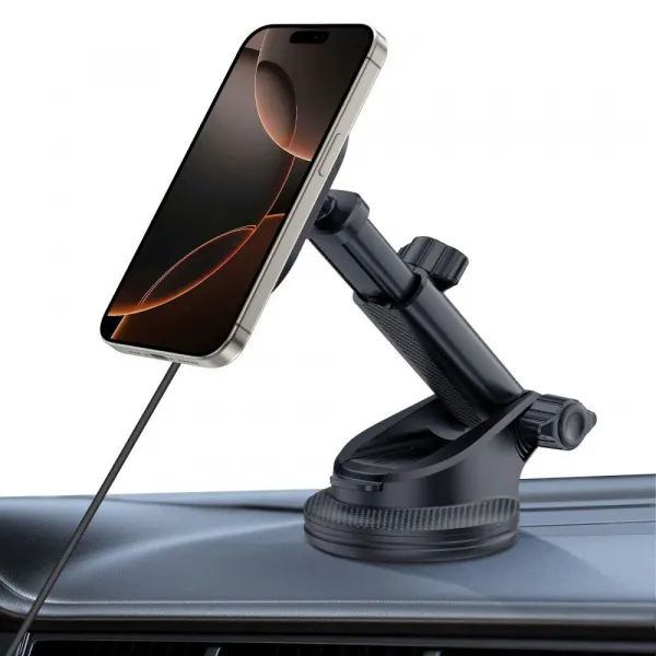 Tech-Protect V6 MagSafe Dash Vent držiak na mobil do auta 15W, čierny