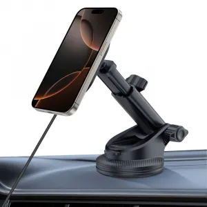 Tech-Protect V6 MagSafe Dash Vent držiak na mobil do auta 15W, čierny
