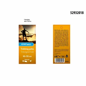 Trekingové palice Sportwell Quick lock, 135 cm