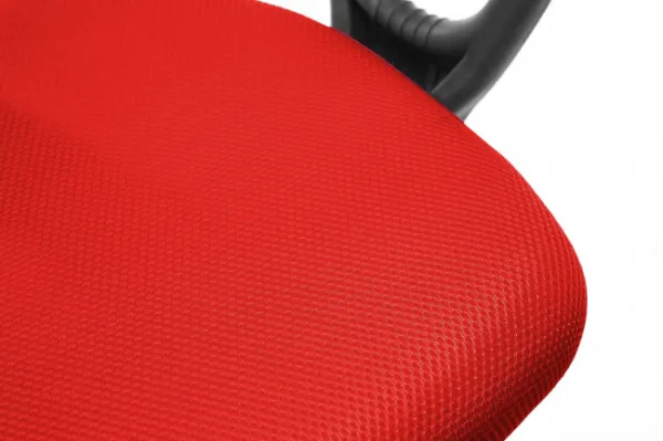 Ak furniture Detská otočná stolička FLOR červená