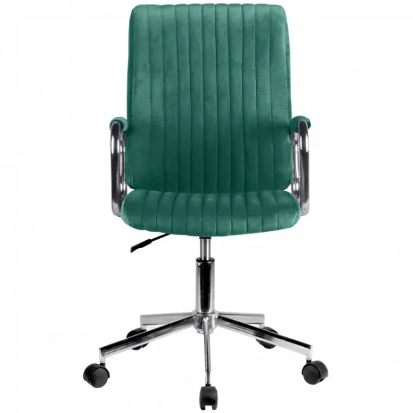 Ak furniture Čalúnené kancelárske kreslo FD-24 fľaša zelená