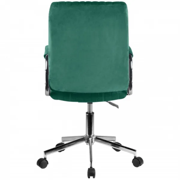 Ak furniture Čalúnené kancelárske kreslo FD-24 fľaša zelená