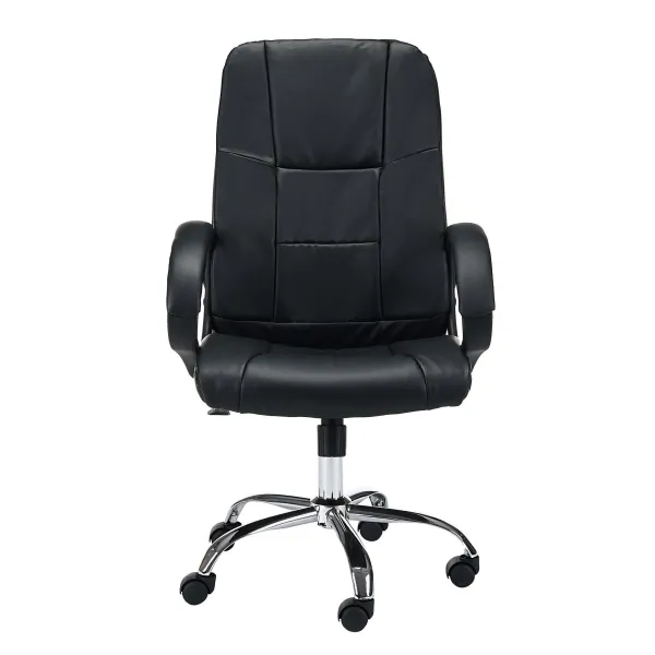 Ak furniture Kancelárske kreslo Nobles čierne