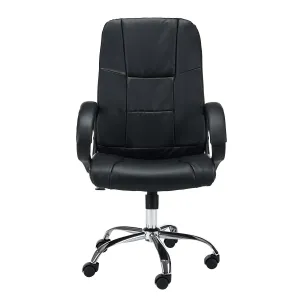 Ak furniture Kancelárske kreslo Nobles čierne