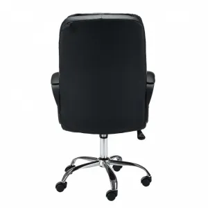 Ak furniture Kancelárske kreslo Nobles čierne