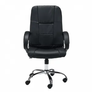 Ak furniture Kancelárske kreslo Nobles čierne