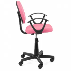 Ak furniture Detská otočná stolička FD-3 ružová