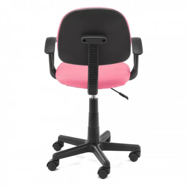 Ak furniture Detská otočná stolička FD-3 ružová