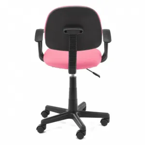 Ak furniture Detská otočná stolička FD-3 ružová