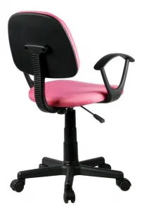 Ak furniture Detská otočná stolička FD-3 ružová
