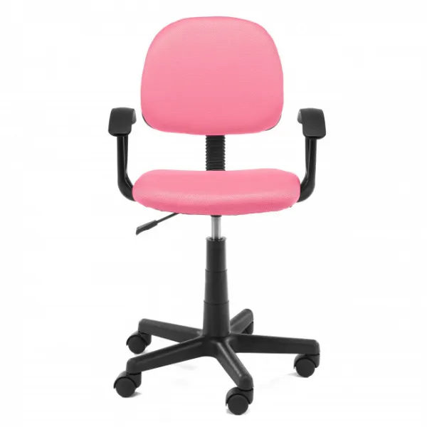 Ak furniture Detská otočná stolička FD-3 ružová